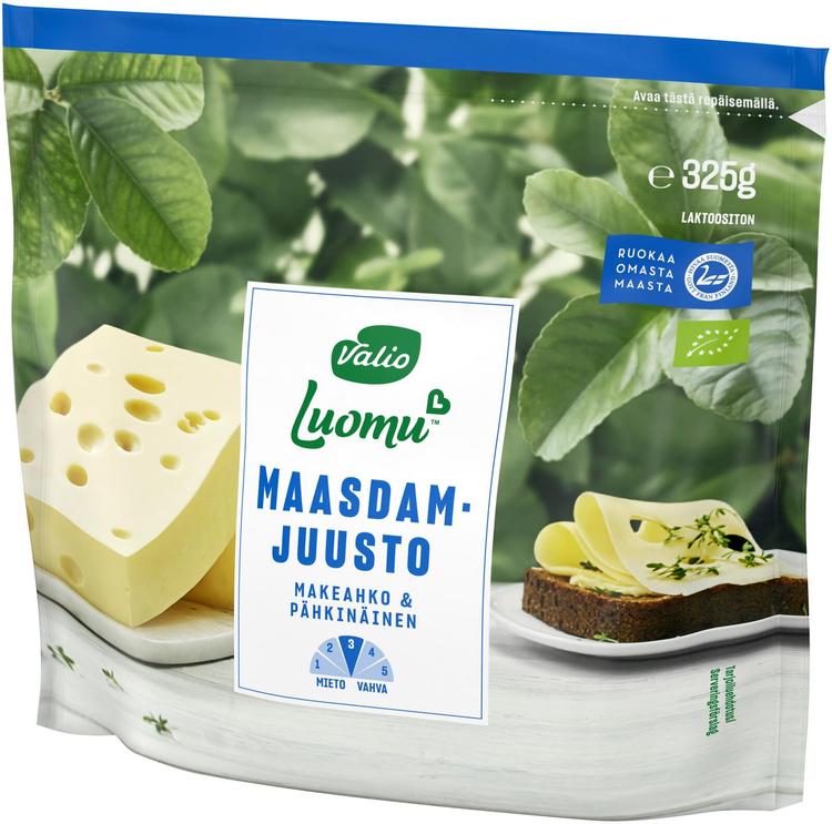 Valio Maasdam e325 g, luomu