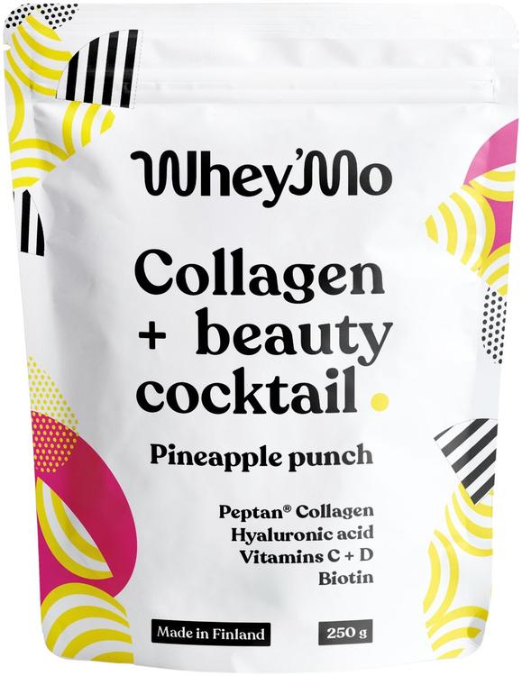 Whey´Mo Collagen Coctail Ananas Juomajauhe