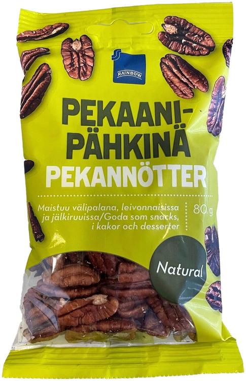 Rainbow 80g pekaanipähkinä natural