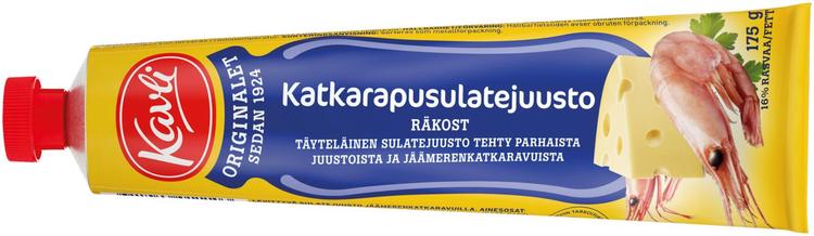 Kavli Levittyvä katkarapusulatejuusto 175g