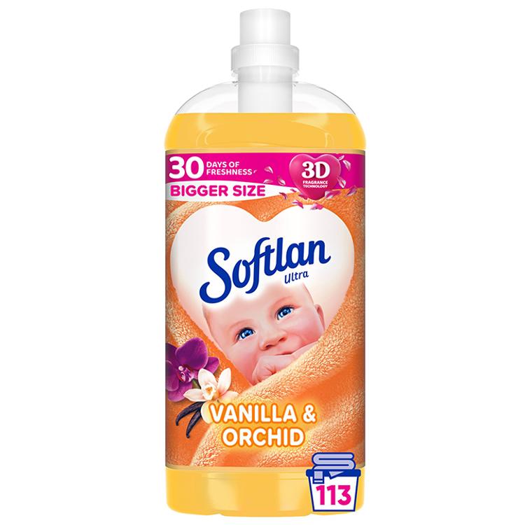 Softlan Ultra Vanilla & Orchid huuhteluaine 1,7 l