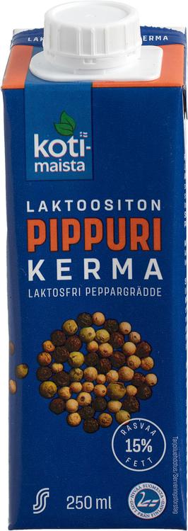 Kotimaista 250ml pippurikerma 15% laktoositon