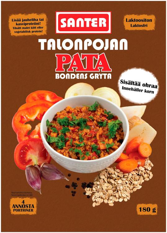 Santer Talonpojan pata/Ohra-kasvis-mausteseos 180g