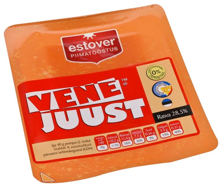 Vene juust, viilutatud, 150 g