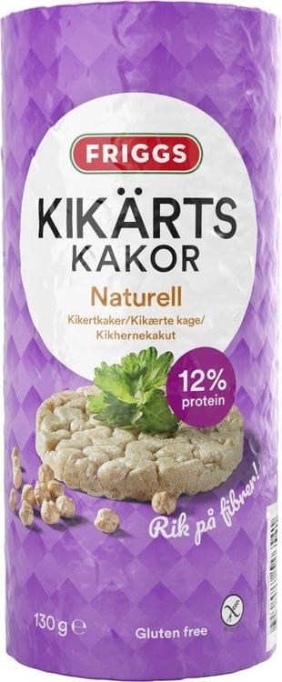 Friggs Gluteeniton kikhernekakku Naturell 130g