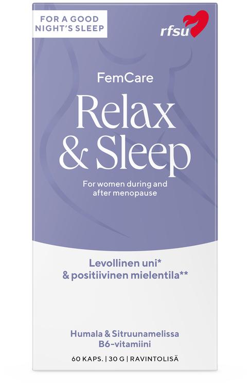 RFSU Relax & Sleep 60 kpl Ravintolisä levolliseen uneen