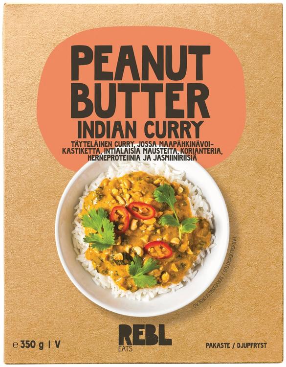 Rebl Eats Peanut Butter Indian Curry 350g