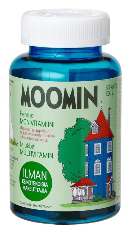 Moomin 60kpl Pehmo Monivitamiini