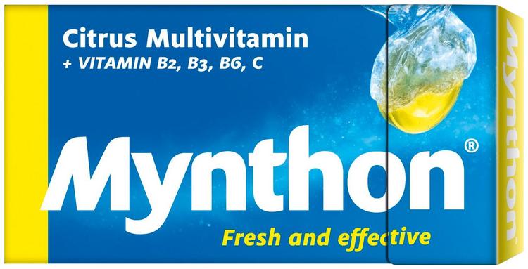 Mynthon Citrus Multivitamin kurgupastillid 34 g