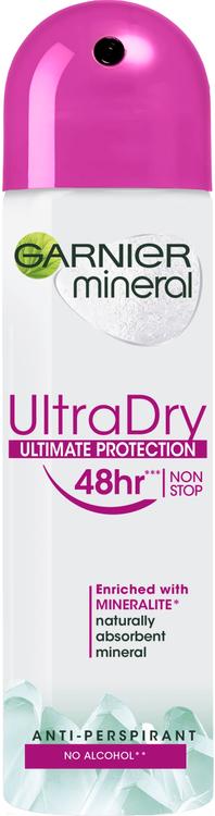 Garnier Mineral Deodorant 150 ml Ultra Dry spray 150ml