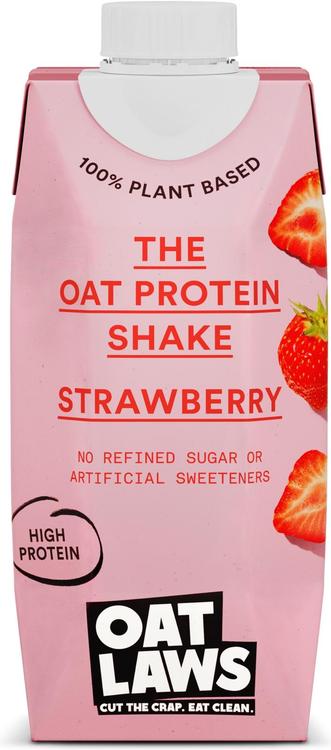 Oatlaws The Oat Protein Shake Mansikka 330ml