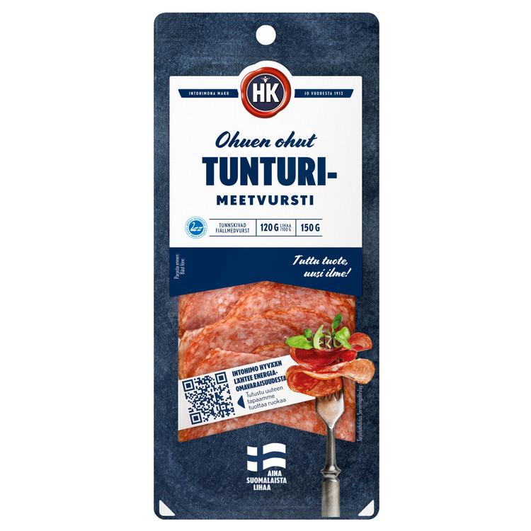 HK Ohuen ohut Tunturimeetvursti 150 g