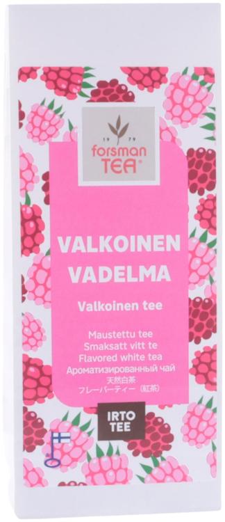 Forsman tea Valkoinen Vadelma maustettu valkoinen tee 30 g