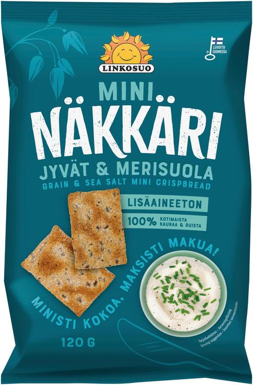 Linkosuo Mininäkkäri Jyvät&Merisuola 120 g