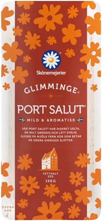 Skånemejerier Glimminge Port Salut juustosiivut 150g