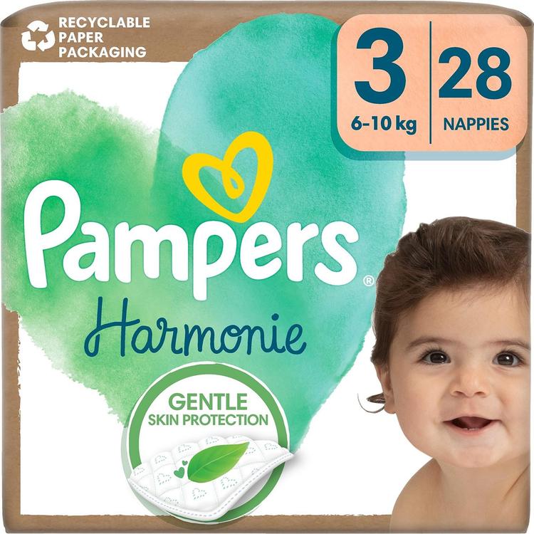 Pampers Harmonie S3 6-10 kg 28 kpl vaippa