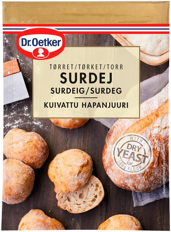 Dr. Oetker Kuivattu hapanjuuri ja hiiva 30g