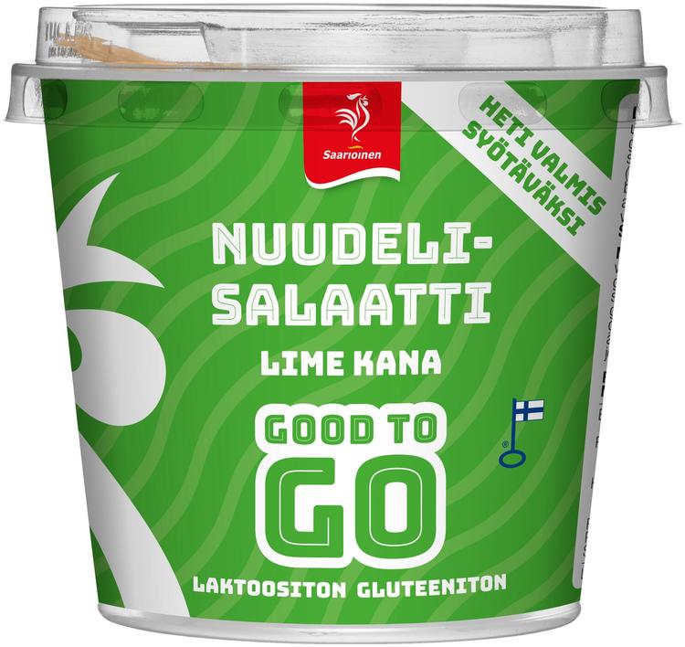 Saarioinen Good to Go Lime kana-nuudelisalaatti 240g