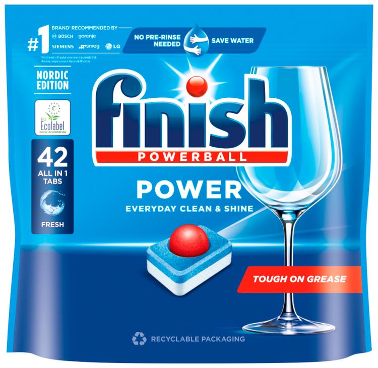 Finish Power All in 1 konetiskitabletti 42 kpl