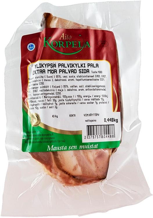 Korpela Ylikypsä palvikylki noin 400g