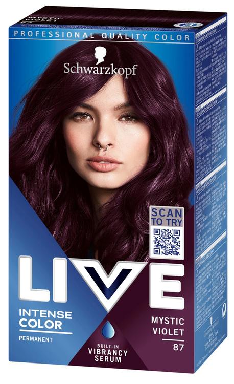 Schwarzkopf LIVE 87 Mystic Violet hiusväri