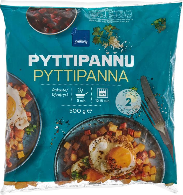 Rainbow 500g pyttipannu laktoositon pakaste