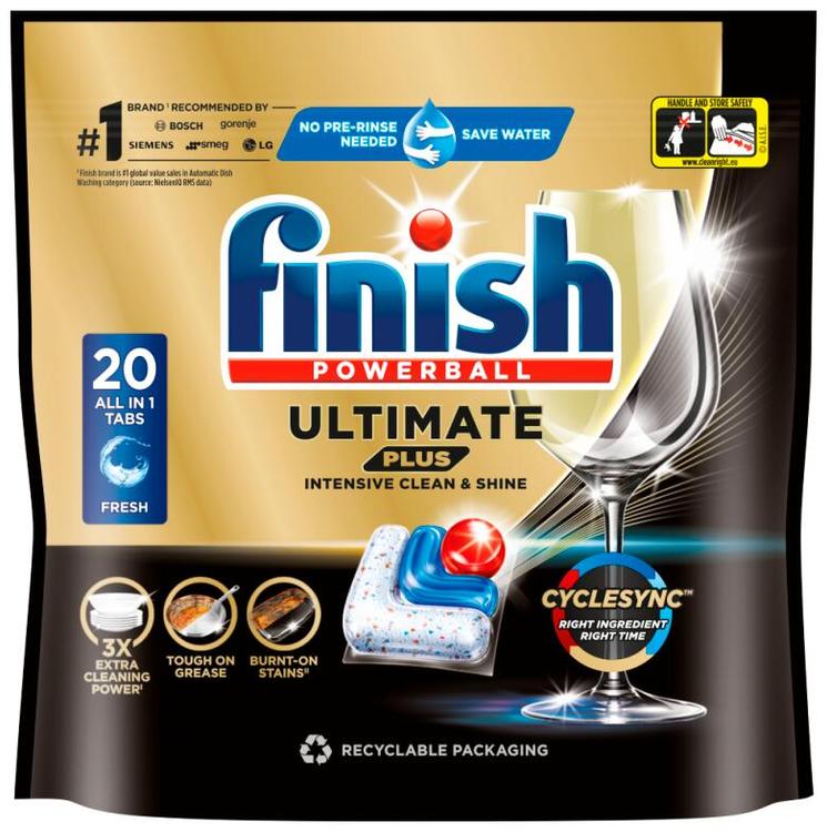 Finish Ultimate Plus konetiskitabletti 20kpl