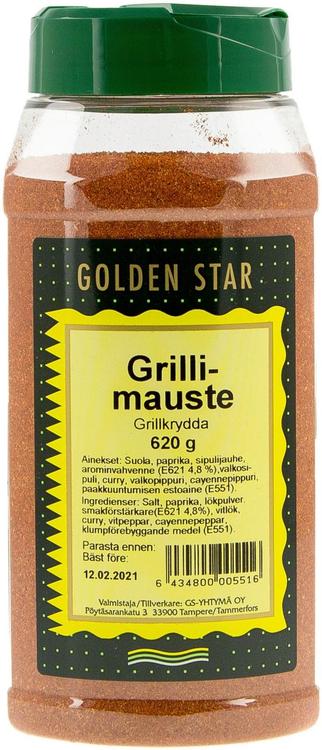 Golden Star 620g Grillimauste