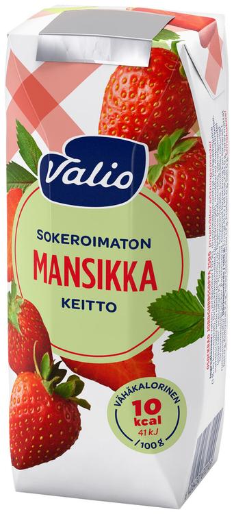 Valio mansikkakeitto 250 g sokeroimaton