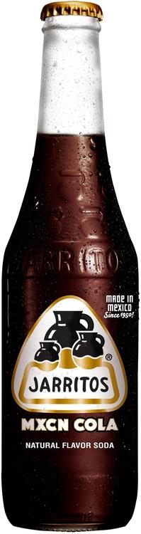 Jarritos Mexican cola Natural Flavor Soda 370ml pullo