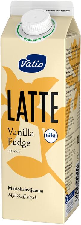 Valio Latte vanilla fudge maitokahvijuoma 1 l laktoositon