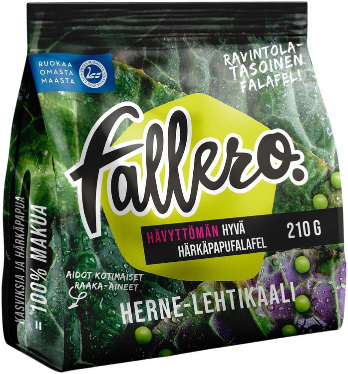 Fallero Herne-lehtikaali Härkäpapufalafel 210 g