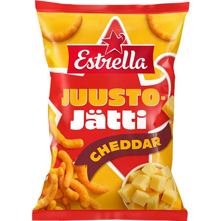 Estrella Juusto-Jätti Cheddar 200g