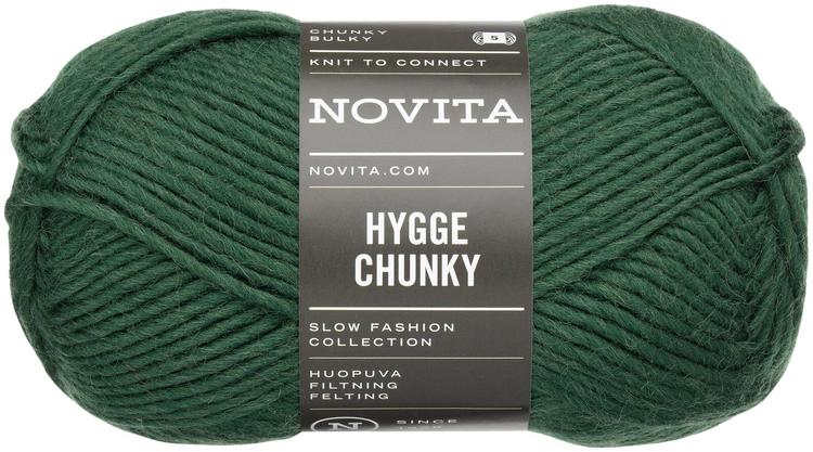 Novita lanka Hygge Chunky 100 g metsä 380