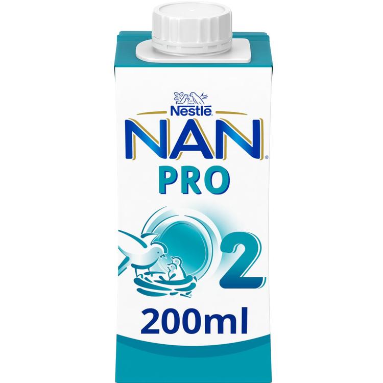 Nestlé Nan 200ml Pro 2 maitopohjainen käyttövalmis vierotusvalmiste