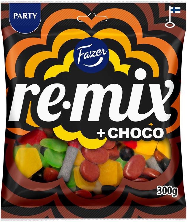 Fazer Remix Choco karkkipussi 300g