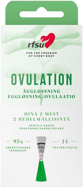 RFSU Ovulaatiotesti testitikut 14 kpl testiliuskoja