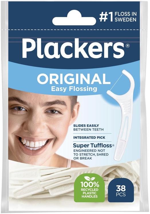 Plackers Original hammaslankain 38kpl