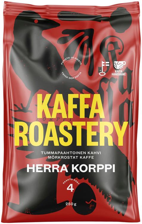 Kaffa Roastery Herra Korppi suodatinjauhettu kahvi 250g