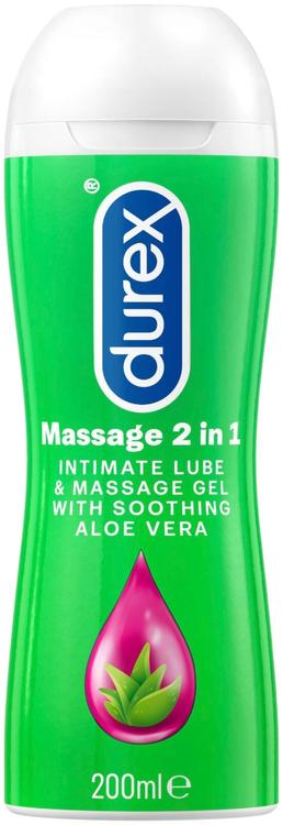 Durex Play Massage 2in1 Aloe Vera liukuvoide 200ml