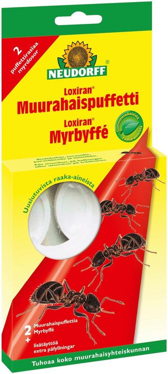 Neudorff 20ml muurahaispuffetti Loxiran muurahaisten torjuntaan