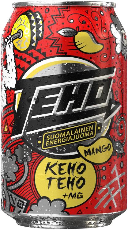 TEHO Energiajuoma Kehoteho+Mg 0,33 l tlk