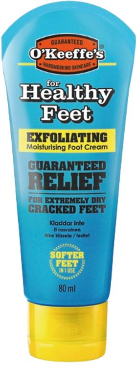 O'Keeffe's kuoriva jalkavoide exfoliating 80ml