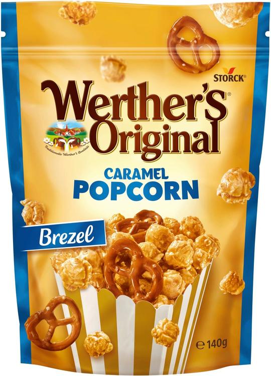 Werthers Original Brezel Caramel popcorn 140 g