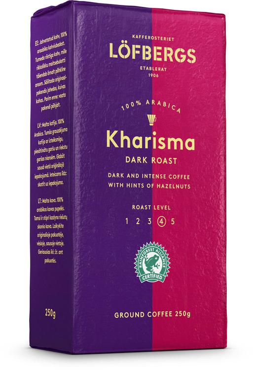 Löfbergs Kharisma Suodatinkahvi 250 g Rainforest Alliance