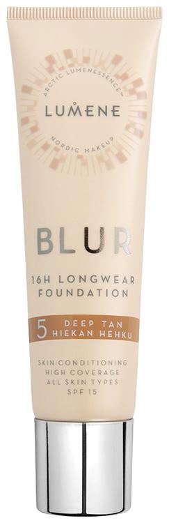 Lumene Blur Pitkäkestoinen meikkivoide SK15 5 Hiekan hehku 30ml