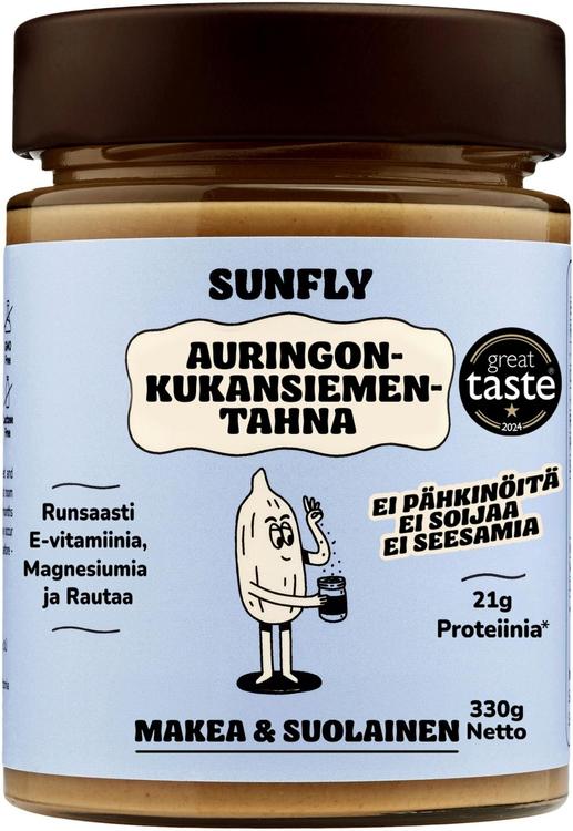 SUNFLY Auringonkukansiementahna, Makea & Suolainen (Sweet&Salty)