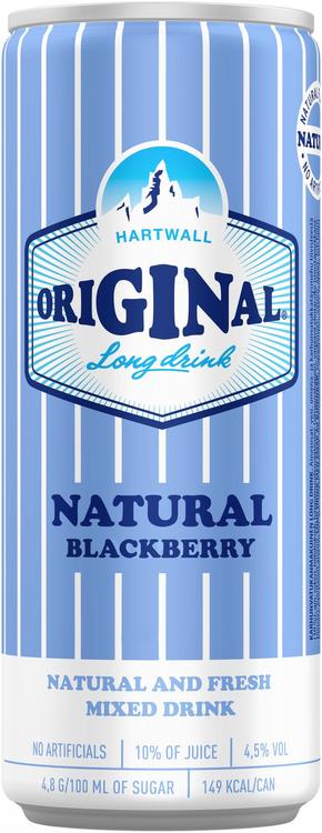 Hartwall Original Long Drink Natural Blackberry 4,5% 0,33 l