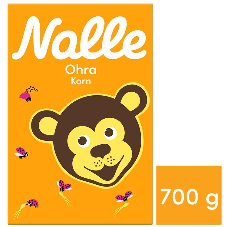 Nalle 700g ohra täysjyvähiutale