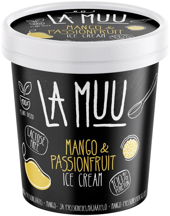 La Muu Mango- ja passiohedelmäjäätelö 500ml